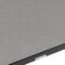 Armen Living Royal 5 Piece Black Aluminum and Teak Outdoor Dining Set with Dark Gray Fabric 840254332836 - alternate 4